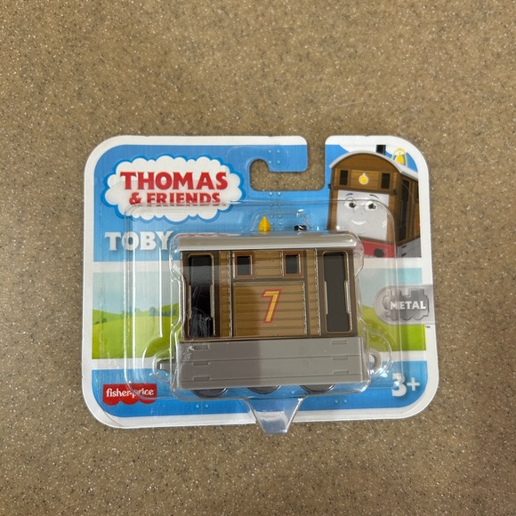 Fisher Price Thomas And Friends Toby The Tram Engine Metal Diecast Toy NEW - Picture 2 of 6